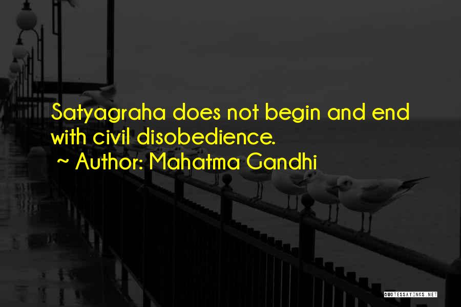 Disobedience Quotes By Mahatma Gandhi