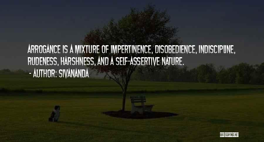 Disobedience Quotes By Sivananda