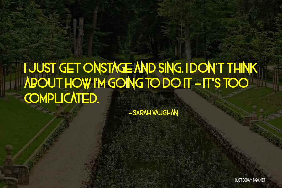 Disolver Sal En Quotes By Sarah Vaughan Disolver Sal En Quotes By Sarah Vaughan
