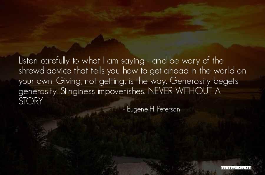 Disowned Meme Quotes By Eugene H. Peterson Disowned Meme Quotes By Eugene H. Peterson