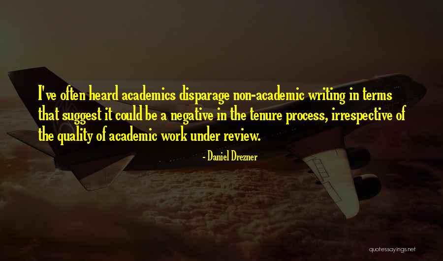 Disparage Quotes By Daniel Drezner Disparage Quotes By Daniel Drezner