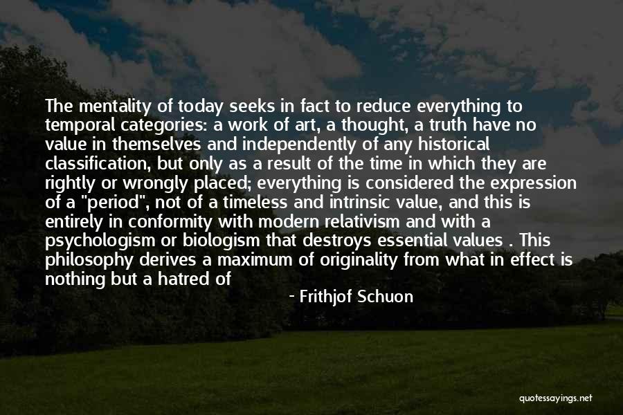 Disparage Quotes By Frithjof Schuon Disparage Quotes By Frithjof Schuon
