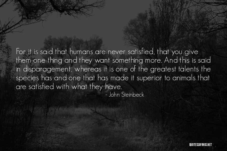 Disparagement Quotes By John Steinbeck Disparagement Quotes By John Steinbeck