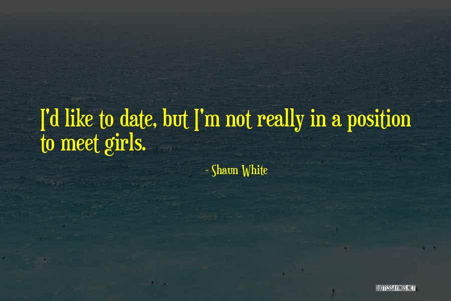 Disparate Def Quotes By Shaun White