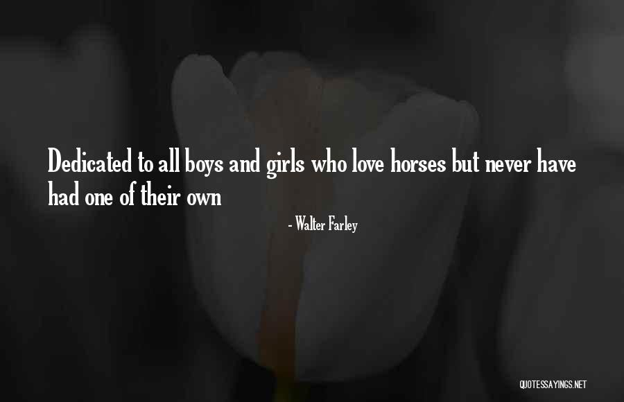 Disparate Def Quotes By Walter Farley
