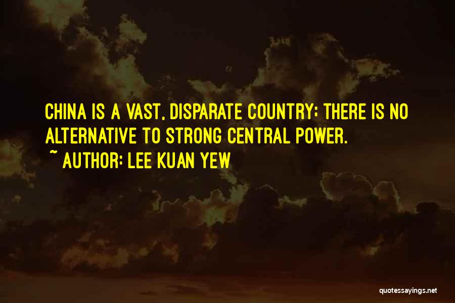 Disparate Quotes By Lee Kuan Yew