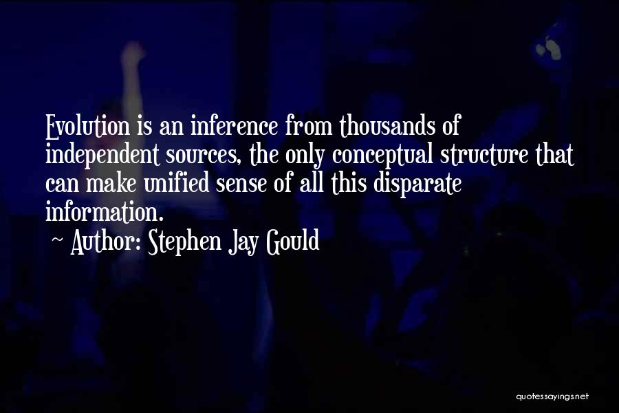 Disparate Quotes By Stephen Jay Gould