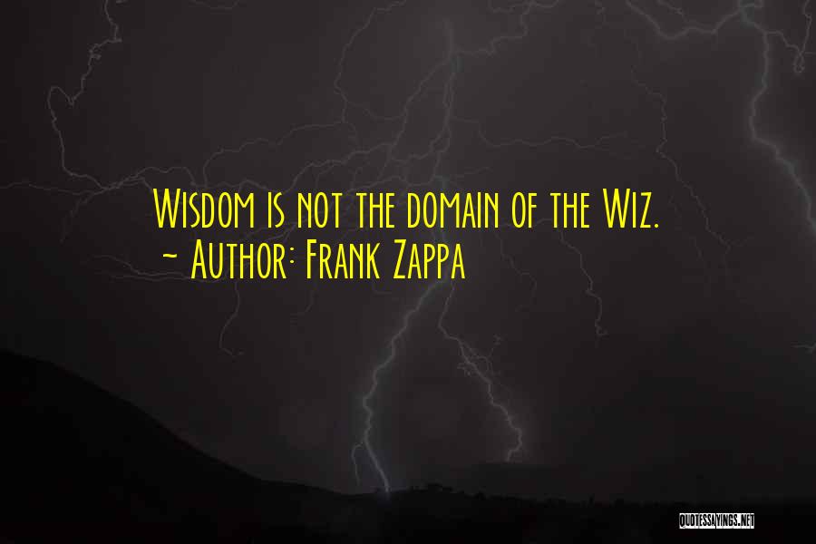 Dispendious Quotes By Frank Zappa