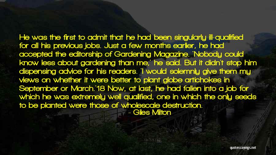 Dispensing Quotes By Giles Milton Dispensing Quotes By Giles Milton