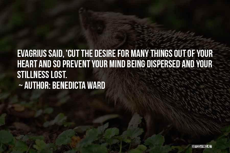 Dispersed Quotes By Benedicta Ward