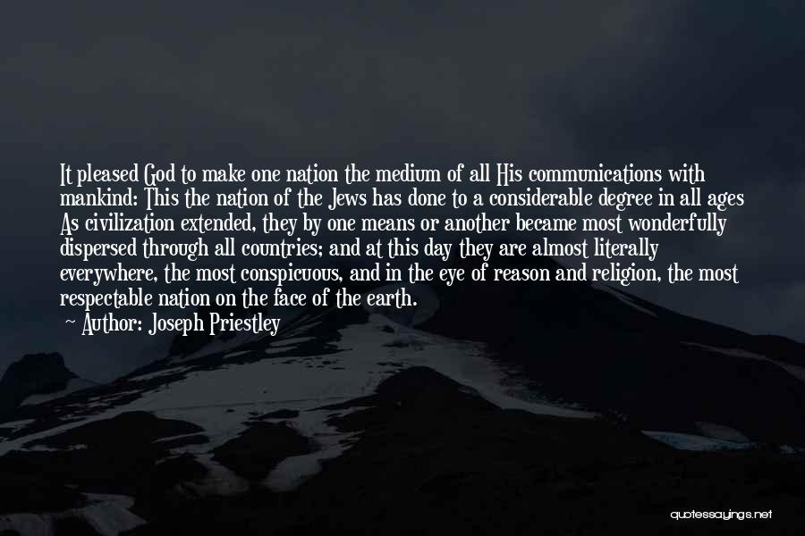 Dispersed Quotes By Joseph Priestley