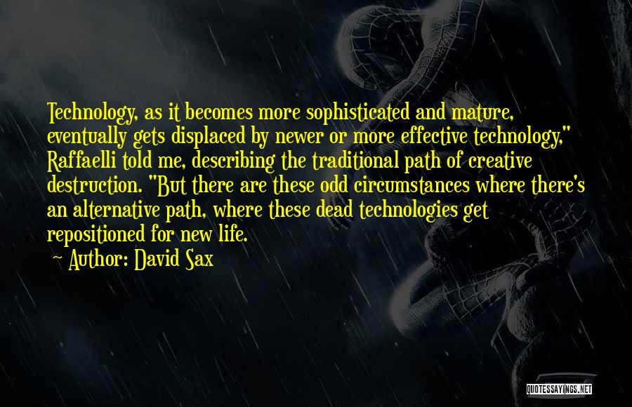 Displaced Quotes By David Sax