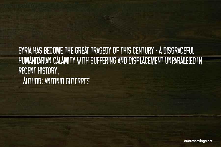 Displacement Quotes By Antonio Guterres