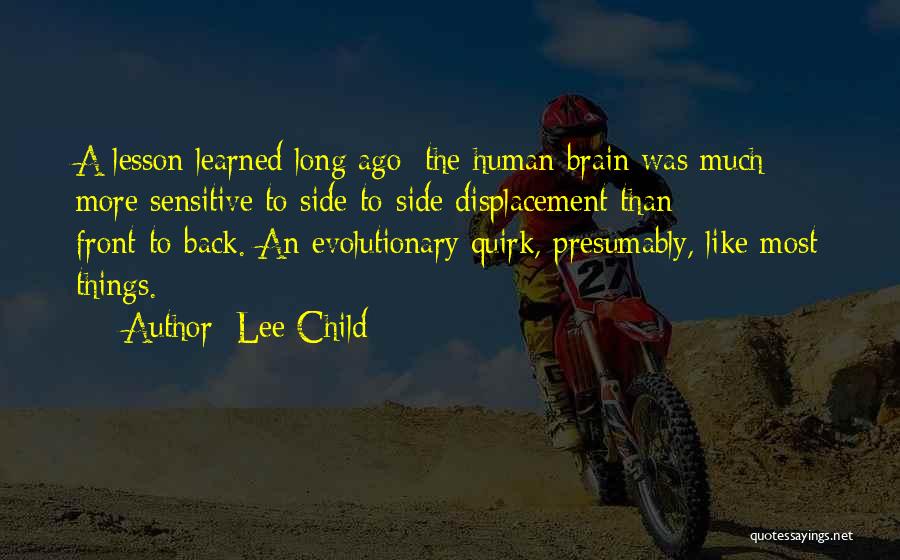 Displacement Quotes By Lee Child