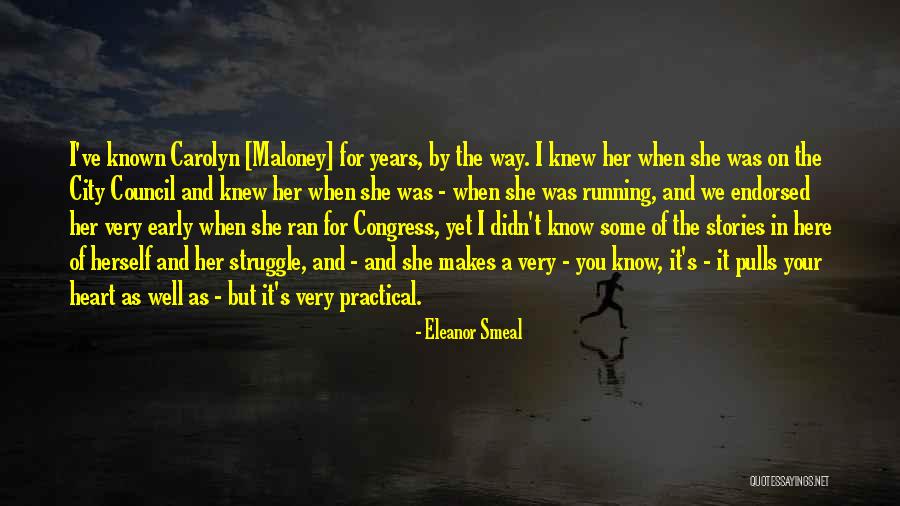 Displacements Per Atom Quotes By Eleanor Smeal