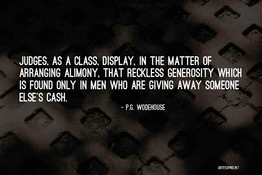 Display Quotes By P.G. Wodehouse