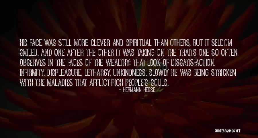 Displeasure On Ones Face Quotes By Hermann Hesse Displeasure On Ones Face Quotes By Hermann Hesse