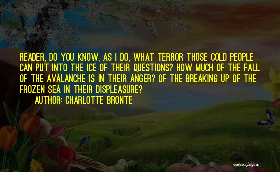 Displeasure Quotes By Charlotte Bronte