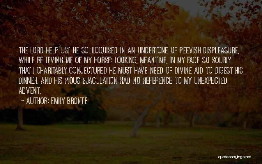 Displeasure Quotes By Emily Bronte