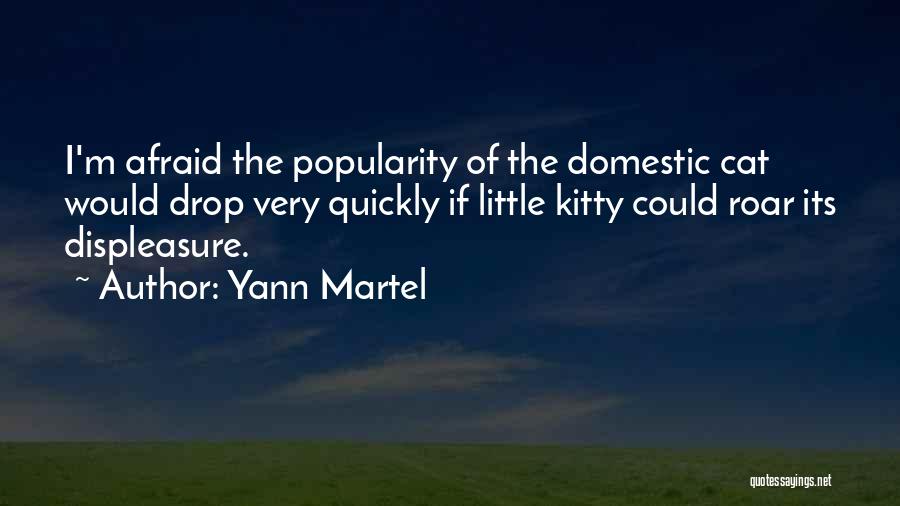 Displeasure Quotes By Yann Martel