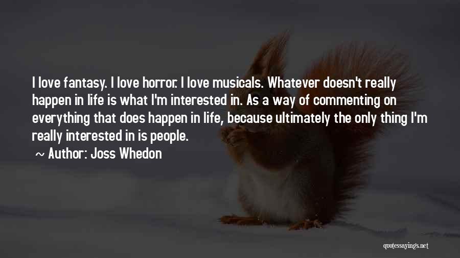 Disponett Reality Quotes By Joss Whedon