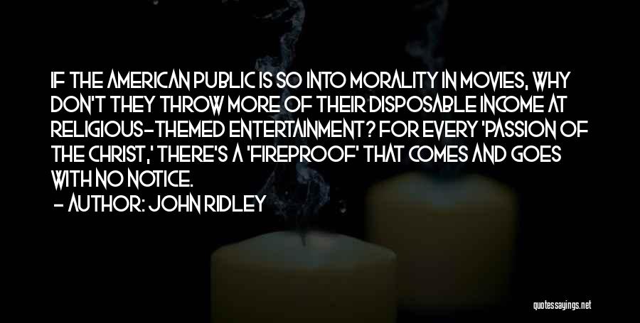 Disposable Quotes By John Ridley