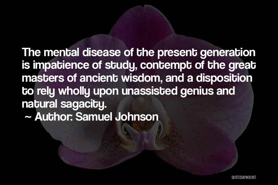 Disposition Quotes By Samuel Johnson