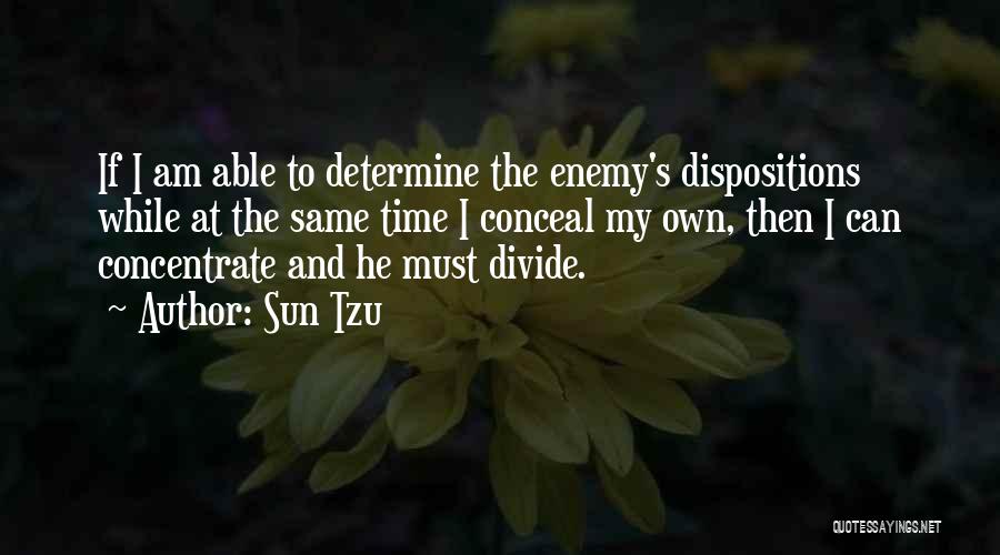 Disposition Quotes By Sun Tzu