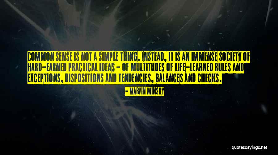 Dispositions Quotes By Marvin Minsky Dispositions Quotes By Marvin Minsky