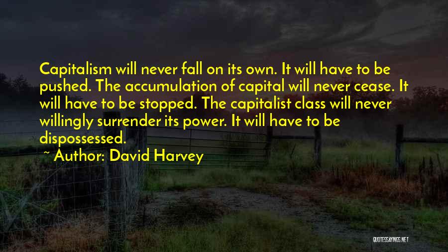 Dispossessed Quotes By David Harvey