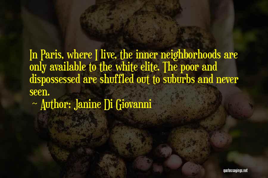 Dispossessed Quotes By Janine Di Giovanni