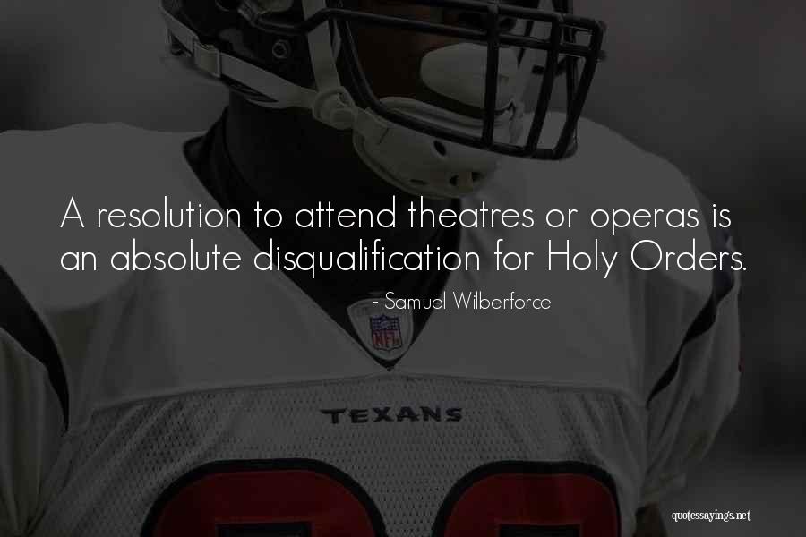 Disqualification Quotes By Samuel Wilberforce Disqualification Quotes By Samuel Wilberforce