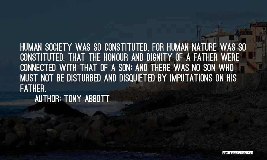 Disquieted Quotes By Tony Abbott