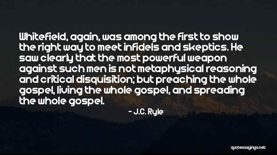 Disquisition Quotes By J.C. Ryle Disquisition Quotes By J.C. Ryle