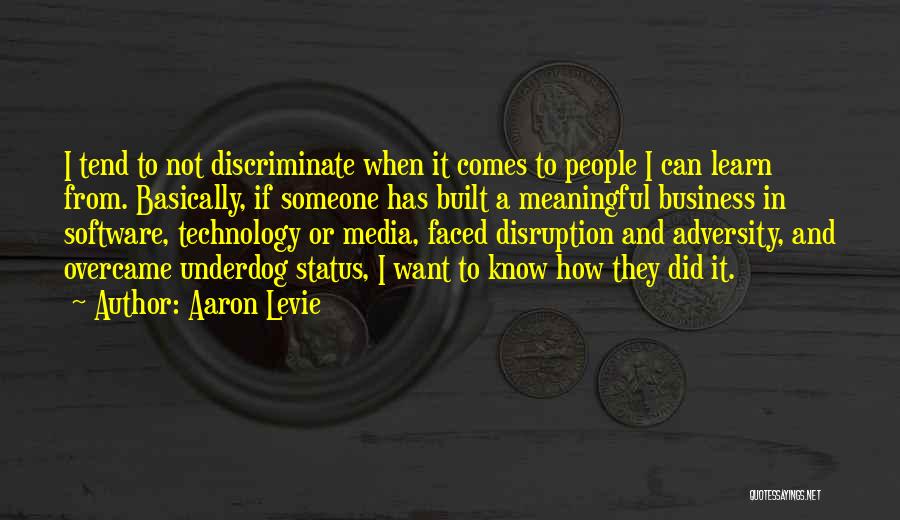 Disruption Quotes By Aaron Levie