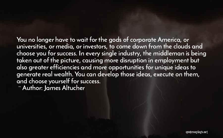 Disruption Quotes By James Altucher