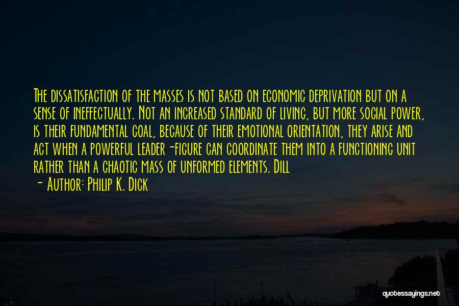 Dissatisfaction Quotes By Philip K. Dick