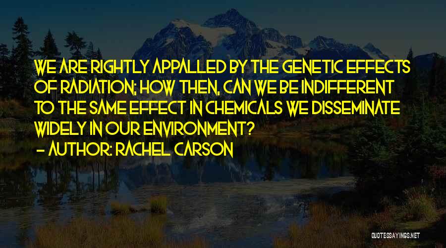 Disseminate Quotes By Rachel Carson