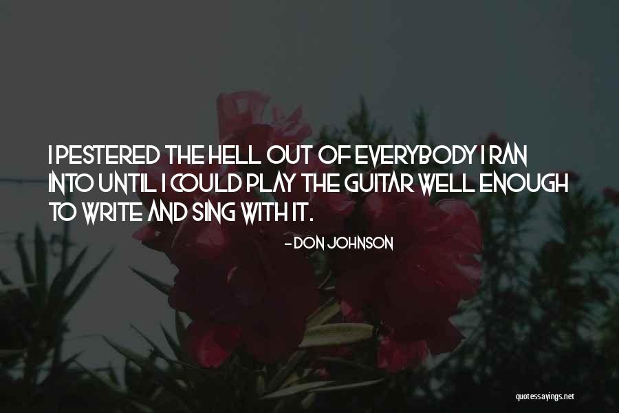 Disseminating Matter Quotes By Don Johnson Disseminating Matter Quotes By Don Johnson