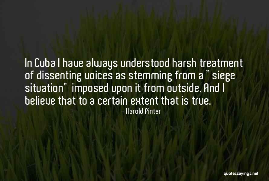Dissenting Quotes By Harold Pinter Dissenting Quotes By Harold Pinter