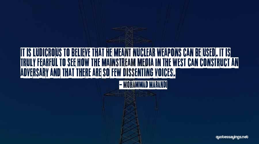 Dissenting Quotes By Mohammad Marandi Dissenting Quotes By Mohammad Marandi
