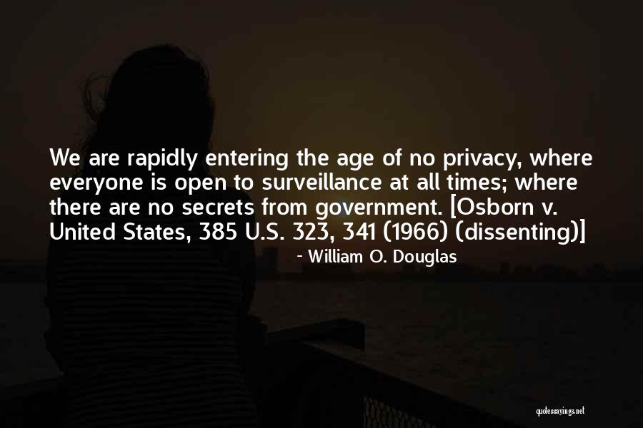 Dissenting Quotes By William O. Douglas Dissenting Quotes By William O. Douglas