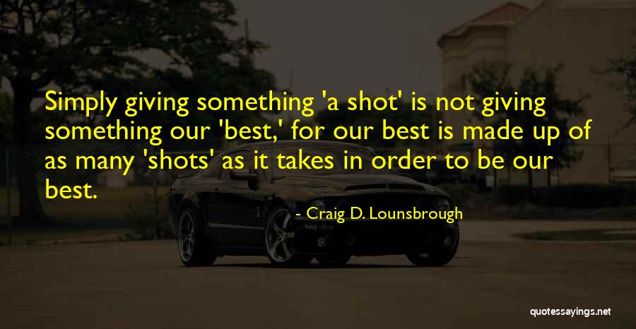 Disservice Thesaurus Quotes By Craig D. Lounsbrough