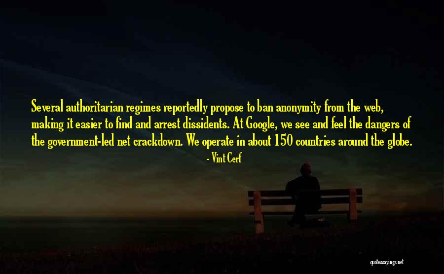 Dissidents Quotes By Vint Cerf Dissidents Quotes By Vint Cerf