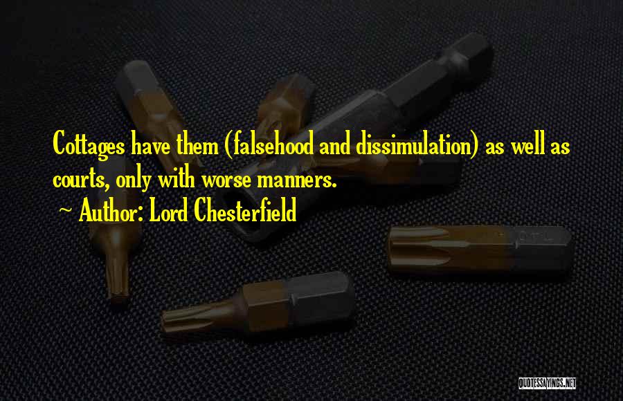 Dissimulation Quotes By Lord Chesterfield