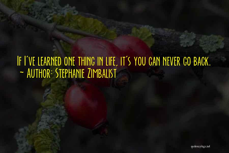 Dissing Jokes Quotes By Stephanie Zimbalist