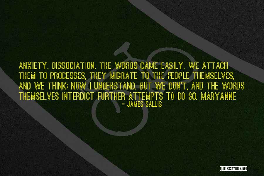 Dissociation Quotes By James Sallis Dissociation Quotes By James Sallis