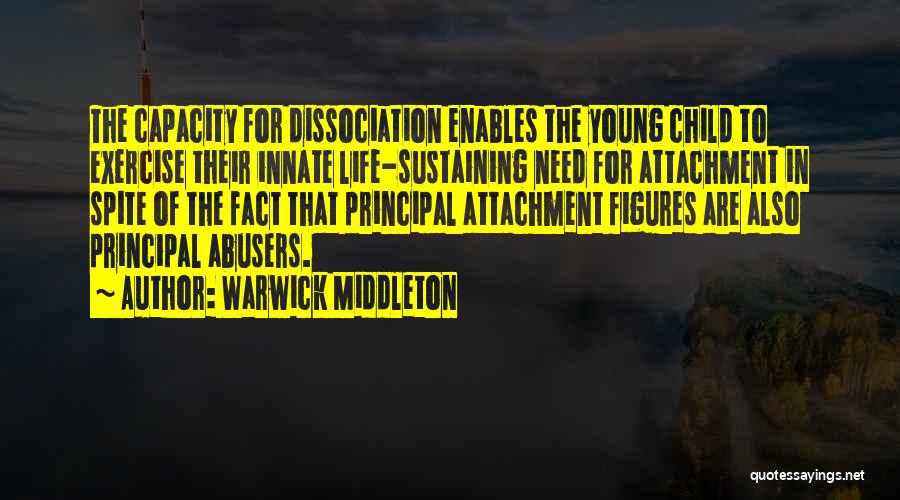 Dissociative Disorder Quotes By Warwick Middleton