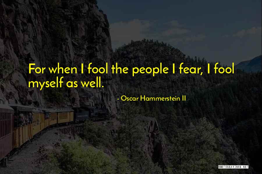 Dissociative Parts Quotes By Oscar Hammerstein II Dissociative Parts Quotes By Oscar Hammerstein II
