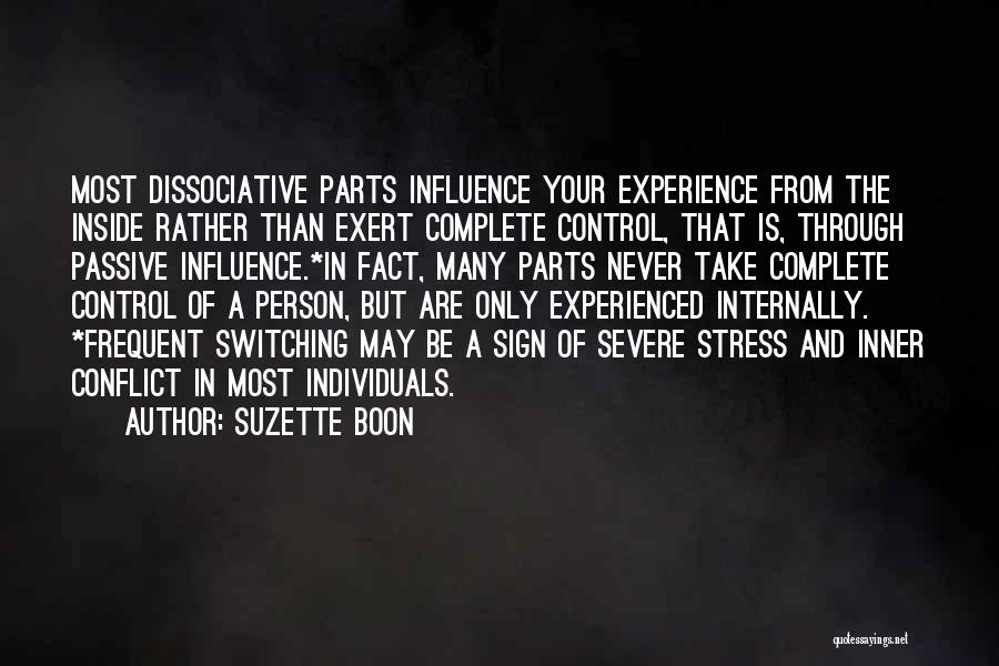 Dissociative Personality Disorder Quotes By Suzette Boon